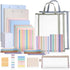Colarr 54 Pieces Aesthetic School Supplies Set, Back to School Essentials Kit for High School and College (Morandi)