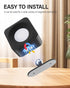 360 2PC Adjustable Magnetic Base for Wall Sconces, Universal Replacement Fit All Wall Lights, Includes Adhesive