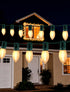Adirxon (2-Pack) 50FT 50 LED C9 Outdoor Christmas Lights, Waterproof & Connectable String