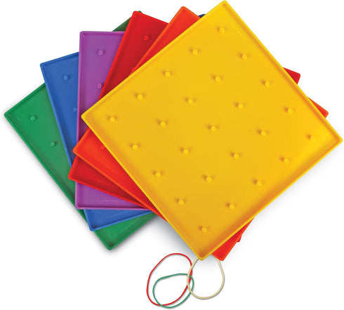 Classpack 7 Inches Set 10 5+ Learning Resources Geoboards, Each, of Geoboards, Ages