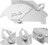 Steel Weld Gauge, Sturdy Stainless Steel MG-8 Bridge Welding Measure Tool for Seam Inspection and Measurement