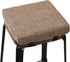 FANGMING Square Chair Cushion with Ties Non Slip 10/11/12/14/16 Inch Memory Foam Bar