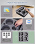 Couch Cup Holder Tray, Bonfixe Stable Couch Caddy for Bed and Sofa, Upgraded Capacity Health-Friendly Silicone