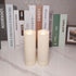 iZAN 2 Pack Flameless Battery Operated LED Pillar Candles with Remote, Waterproof Flickering Lights for Home Decor