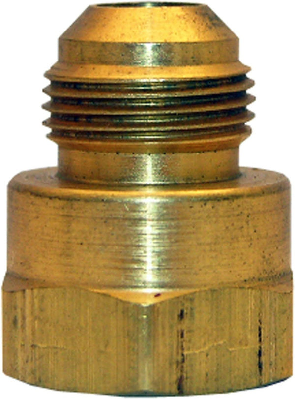 LASCO 17-4677 15/16-Inch Flare to 1/2-Inch Female Pipe Thread Brass Adapter