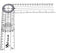 A2ZSCILAB Plastic 8" Spinal Goniometer, 360 Degree ISOM Physical Therapy Protractor