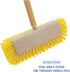 BWK3410 10 Boardwalk in. Brush Yellow Polypropylene Bristles Dual-Surface Scrub Brush
