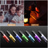 Pen With Light, 2pieces Light Up Pen, Battery Powered Color Changing Ballpoint Pens, 7 In 1 Multicolor Lighted Tip Pen