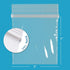 GPI Pack of 500 Clear Plastic Jewelry Zip Bags - 1" X 1" 2 Mil Thick, Reclosable Poly Baggies