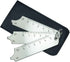 RIVERWELD Three Piece Key Set, Measuring Fillet Gages, Multi Function Welding Inspection Gauge