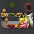 GENERIC Vibrant Turmeric Rice Bowl Desk Mat with Roasted Veggies and Beet Yogurt Design