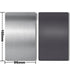 2PCS Resin 3D Printer Spring Steel Building Plate, Flexible Steel Sheet and Magnetic Base Platform Compatible with ELEGOO Mars 4 / Mars 4 Ultra, LCD/DLP 3D Printer, 160x96mm