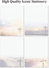 Scenic Religious Stationery, Pack of 48