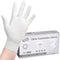 Disposable Nitrile Exam Gloves, 3-mil, Large, Box of 100, White, Latex Free for Medical, Cleaning, Cooking