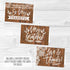 Hadley Designs 24 Rustic Wood Thank You Cards with Envelopes - Great Note for Adult Funeral Sympathy or Gift Gratitude