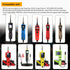 4Mm 3 (PPTK0024-1),Use PPTK0024 1pcs) ZIBOO Banana Jack Tip Black for Autel Circuit Tester Power Circuit Probe (ZIBOO