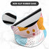 ITNRSIIET Ergonomic Mouse Pad with Gel Wrist Support, Small Wrist Rest, Non-Slip PU Base, 8.7 x 7.2 inches, Art Style
