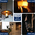 60W Dimmable A19 Bulbs, 7W, 800Lumens, 2700K CRI82, E26 15000 Bulbs, 4 Pack FLSNT Equivalent LED Light Efficient Soft