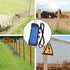 Electric Fence Voltage Tester, 12KV Neon Fault Finder with 8 Neon Indicator Lights for Farms Waterproof