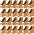 Thenshop 24 Pcs Cardboard Magazine File Holders, Magazine Paper Organizer Storage Folder for Desk, Brown