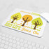 CafePress Life Goes On Mousepad - Non-Slip Rubber Gaming Pad