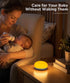 1800K Dimmable Baby Night Light No Blue Light, Nursery Night Egg Light for Breastfeeding,Amber BPA-Free Silicone Lamp