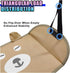 KPFILEH Hammock, Cute Car Foot Adjustable Height Automotive Seat Footrest, Vehicle Seat Extender Leg Support & Relax