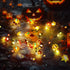 118In Halloween Indoor Led String Lights Copper Wire Fall Decorative Lights for Bedroom Party Autumn Thanksgiving