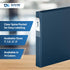 Premium Economy 1-Inch Binder, 3-Ring Binder for School, Office, Pack of 6, D Ring, Navy Blue