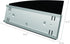 Deflecto Nameplate Sign Holder, Interior Image, Silver and Black, 8-1/2” x 2” (89105)