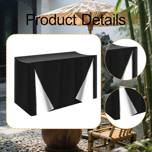 Leefasy Folding Chair Rack Cover Folding Chair Storage Cover Protection Effective Full Coverage Easy to Clean