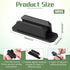 AOZUO 50 Pack Adhesive Pencil Holders for Desk, Silicone Flexible Adhesive Pen Holder for Desk Wall Clipboard, Reusable