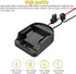 Ensayeer 18V 12 Lights,2 Pack Power Wheel Adapter with Fuse & Switch, Secure Battery Adapter for Lithium Battery