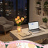 8 VIHOSE Tulip Flower Lamp Tulip Night Light with USB Rechargeable Lighting Modes Nightstand Lamp with Vase Birthday