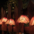 TWINKVILLA 10 Bulbs, Decorative String Lights Plug in with Flower Garland Fairy Lights Connectable Weatherproof Outdoor