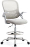 Thctvous Drafting Chair, Desk Chair with Flip-Up Armrests, High Desk Chair Adjustable Height,