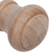 Ipetboom 10pcs Natural Wood Cabinet Knobs Unfinished Round Wooden Drawer Pulls Solid Wood Furniture Handles