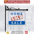 Sold Sign Rider for Realtors - Reusable Magnetic Sold Sign for Real Estate Agents by Office Products and Signs