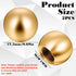 Jxiwfvl 2Pcs M10 M10 Lamp Finial Lamp Shade Holder Brass Lampshade Adapter Screw On Brass Ball Lamps Finial Cap Nuts