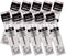 Uni-ball Jetstream Fine Point Roller Ball Pen Refills, 0.7mm Black Ink, Value Set of 10