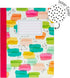 Pukka Pad Carpe Diem Composition Notebooks, 3 Pack, 140 Pages of College Ruled Paper, 9.75 x 7.5in
