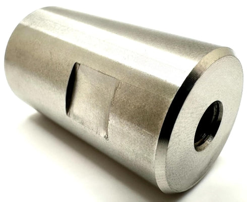 54040 Stainless Steel Angle Grinder Adapter, 5/8-11 Female x 5/16-24 Female for Use with DA Backer Pads