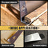 2-Piece Stainless Steel Mini Pry Bar Scraper Set, Ultra Sharp Trim Puller and Flat Pry Bar for Trim Removal