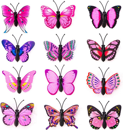Yalis 12 Pcs Decorative Thumbtacks, Pink Cute Pushpins for Feature Wall, Corkboard, Photo Wall
