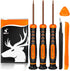 Screwdriver Kit for Switch, 6Pcs Repair Set with Triwing, Phillips, Tweezers, Crowbar, Triangle Pry
