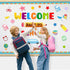 Back to School Classroom Bulletin Board Decoration Set - Welcome Cutouts for First Day of School Wall Door Decor