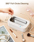 48KHz 2 Modes/360Deep Clean,350ML/12OZ 304 Professional Ultrasonic Cleaner, Ultrasonic Jewelry Cleaner