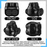 5 Pcs Insulated Multi Cable Connectors, 2 Port Single Entry Splice Electrical Power Connector
