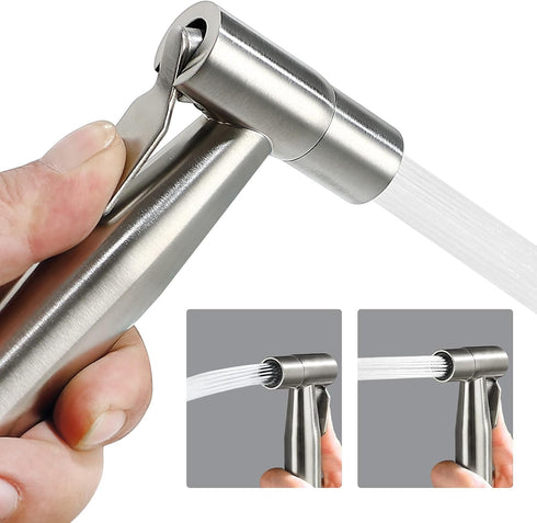 BARROCK Handheld Bidet Sprayer Head Only, Stainless Steel Shattaf Jet Spray for