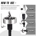 11/16" (18mm) M2 Hole Saw, High Speed Steel Hex Shank How Cutter - Cutting Tool for Thin Stainless Steel Metal